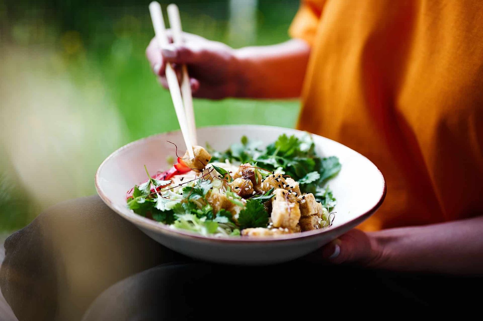 coriander in food