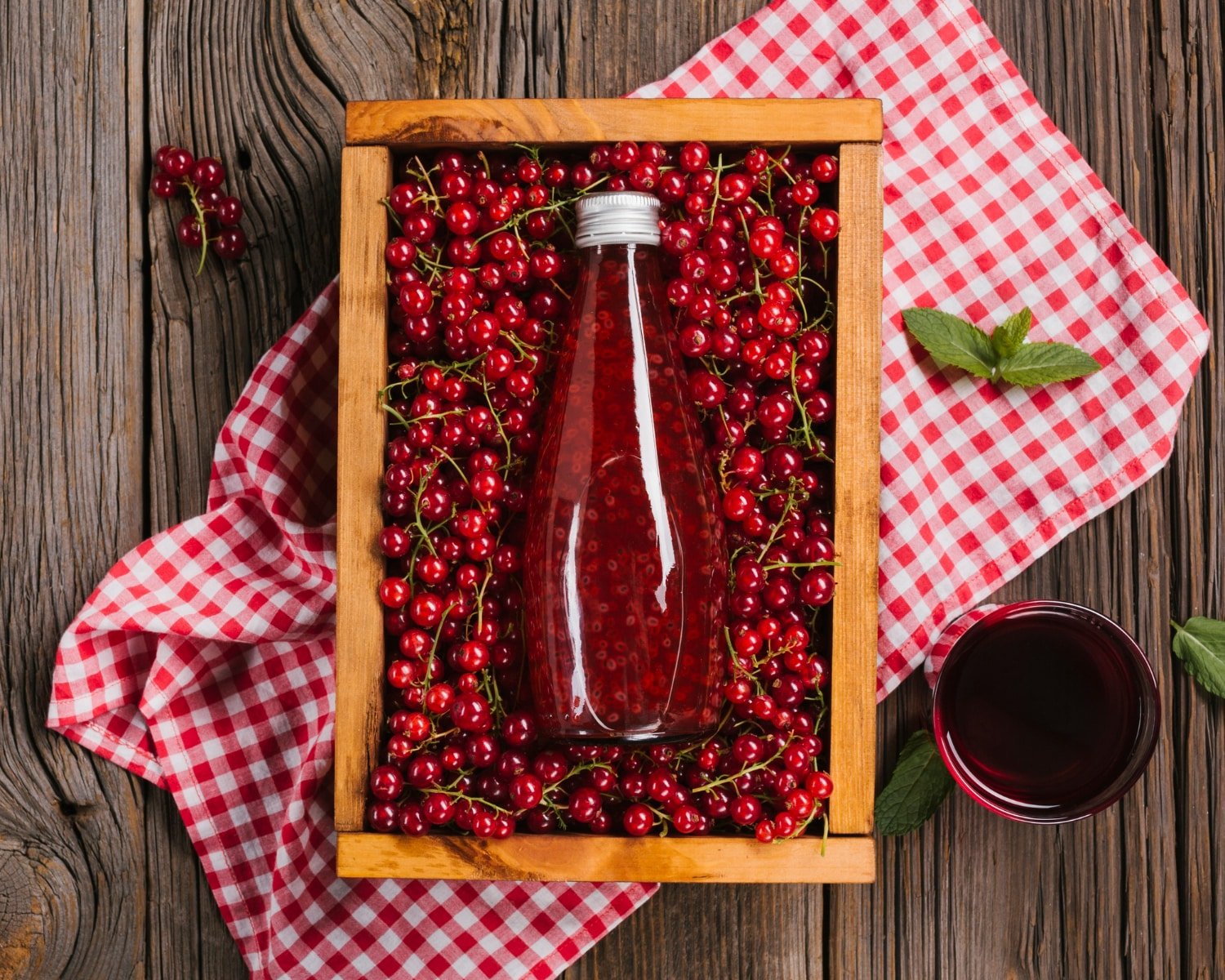 cranberry juice bottle